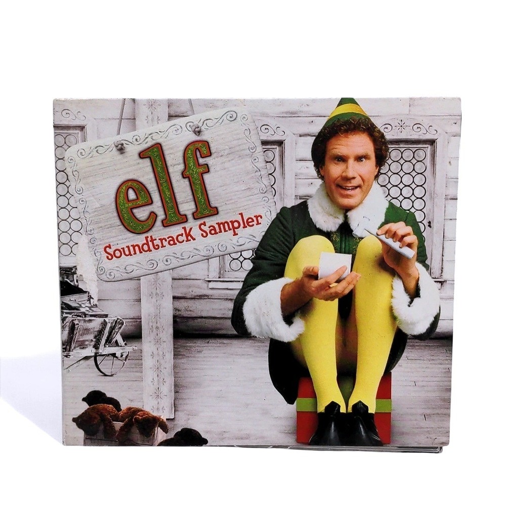 New Line Cinema Elf Movie‎ Soundtrack Sampler 2010 CD Promo Will Ferrell 5-Track
